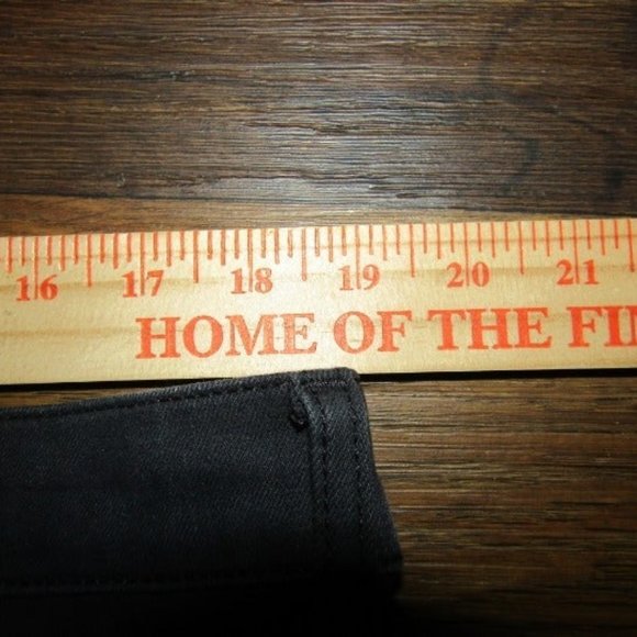 Joe's Jeans Size 38 The Brixton Black - Picture 6 of 8